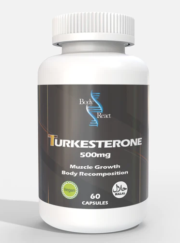 Premium Turkesterone Supplement: Vegan & Halal | 500mg Capsules